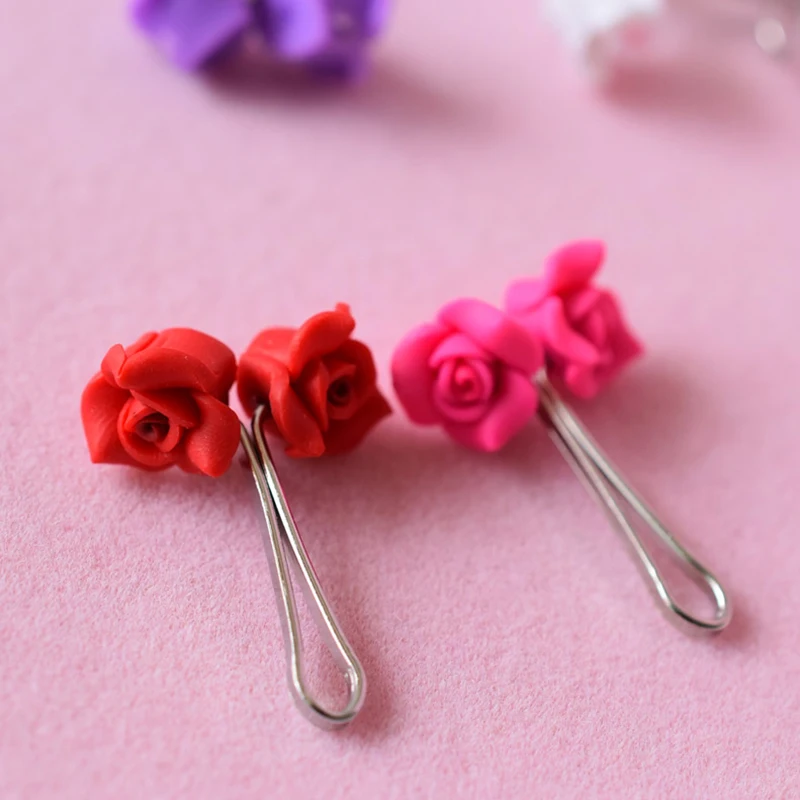 Женская Брошь в виде цветка розы 12 цветов|scarf clip|brooch clipladies brooches |