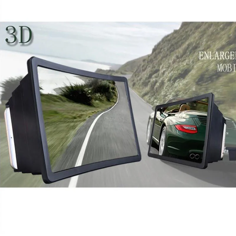 3D экран мобильного телефона увеличительное стекло HD защита глаз мобильный