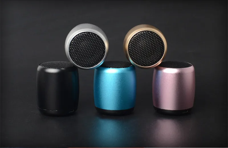 Мини Bluetooth динамик Портативный от Ancord маленький корпус Громкая Кнопка голосового