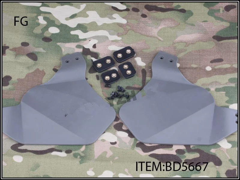 Emerson страйкбол тактический военный боевой Быстрый боковой Чехол для шлема