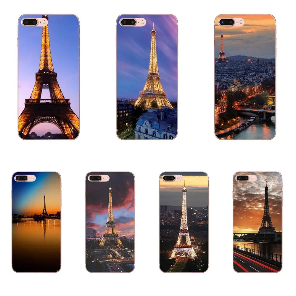 Розовый чехол из ТПУ для LG Nexus 5 5X G2 G3 mini spirit G4 G5 G6 K4 K7 K8 K10 2017 V10 V20 V30 Stylus Dusk Paris Eiffel