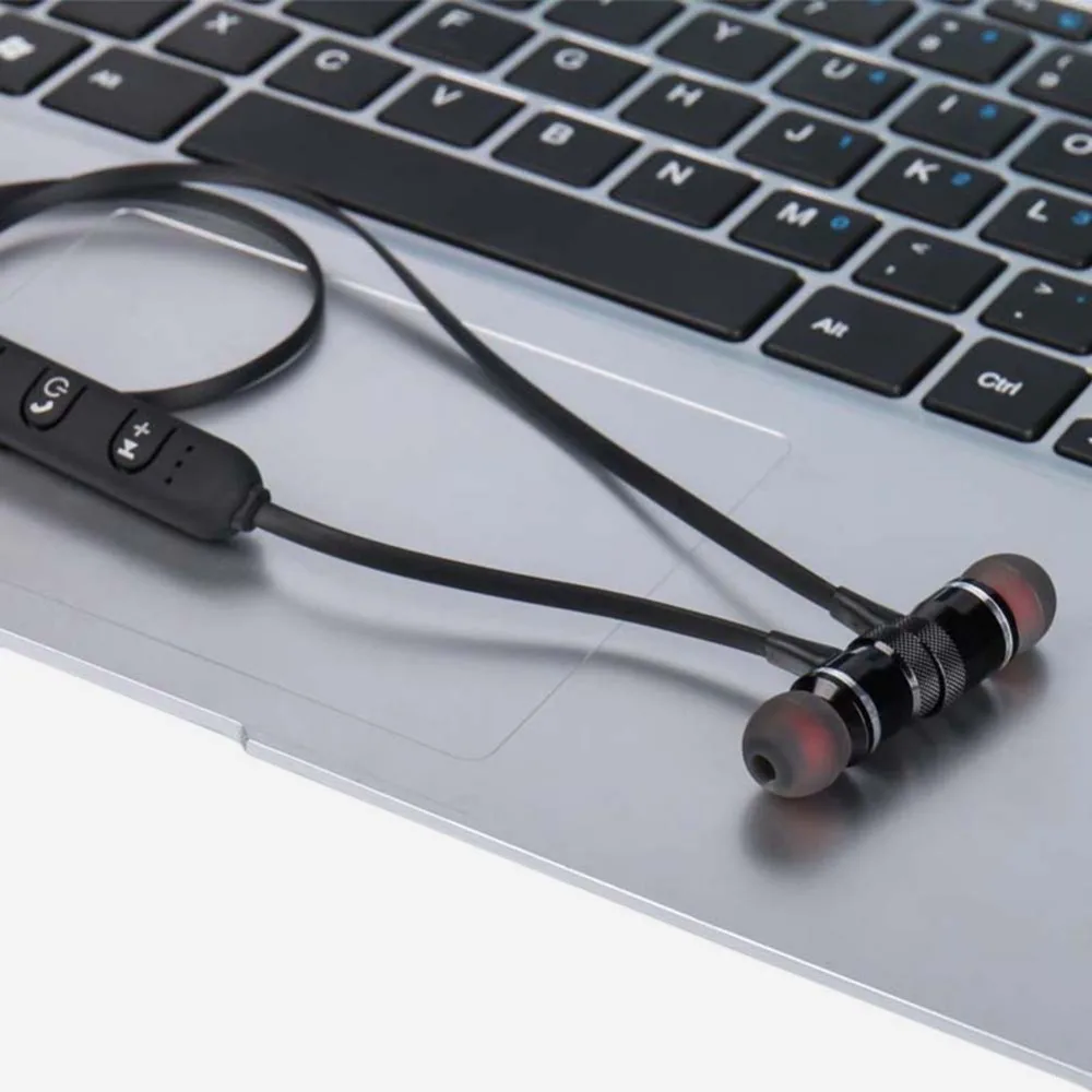 Новые магнитные динамик металлический спортивные bluetooth наушники стерео Super Bass