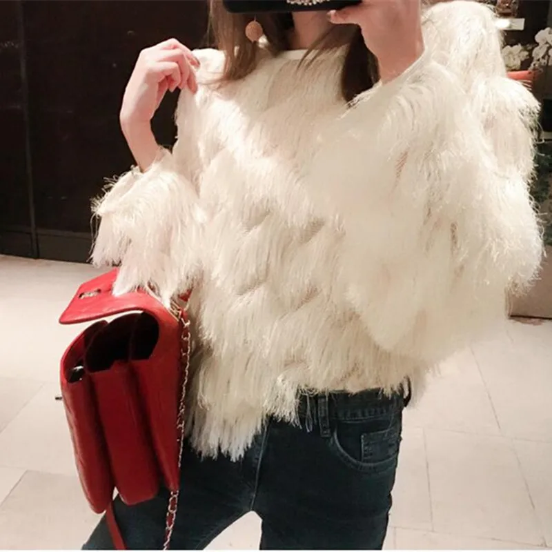 HziriP Streetwear Tassel Sweater 2018 New Arrival Spring Autumn Women Sweaters Fashion Knit Jumper Woman Full Sleeve Pullover | Женская