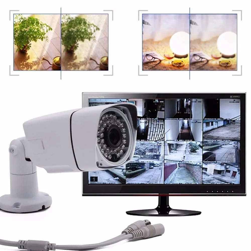 Giantree 2MP 1080 P HD цилиндрическая камера коаксиальный CCTV видеонаблюдения