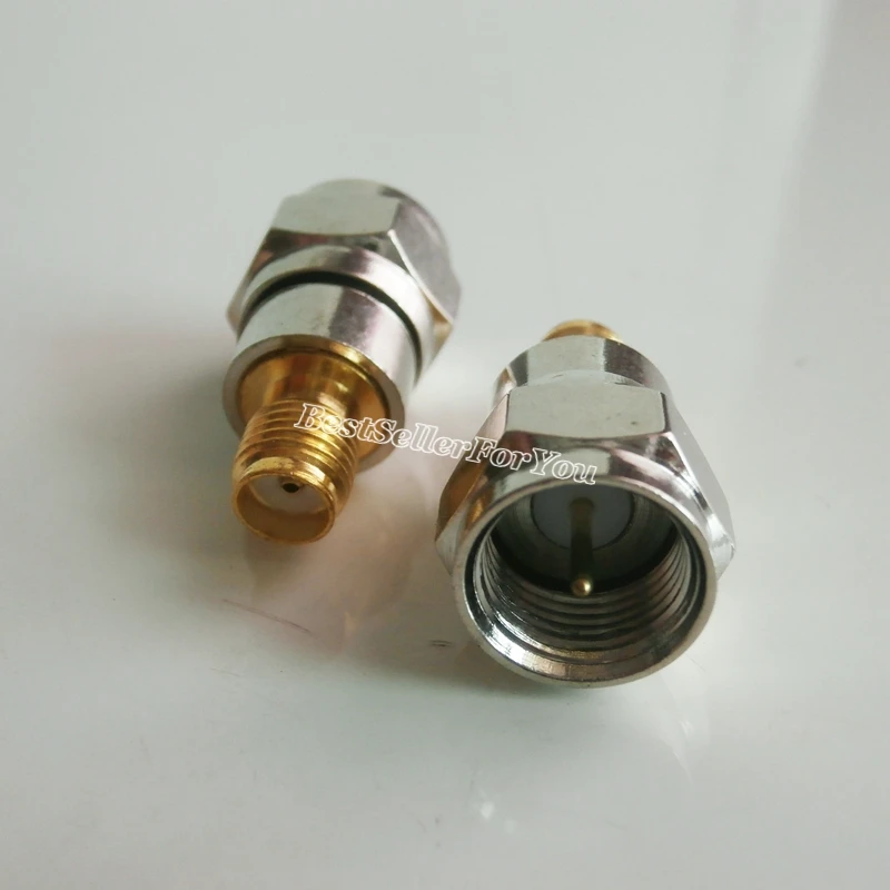 1 шт. адаптер F ТВ штекер к SMA гнездо РФ разъем авто радио антенна|plug adapter connector|plug