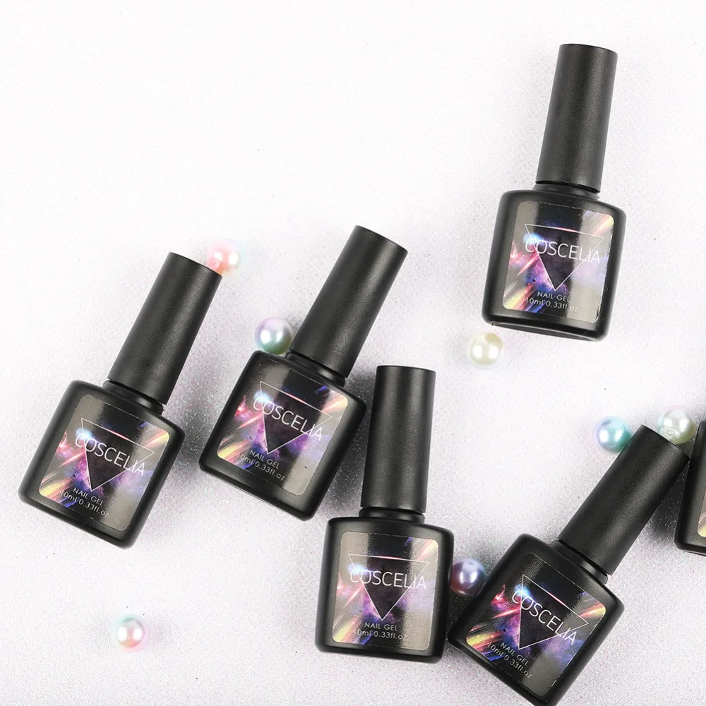 COSCELIA новейший 10 мл Хамелеон Galaxy УФ-гель для ногтей DIY блестящий дизайн ногтей Светодиодный УФ лак для ногтей Светодиодная лампа блестки лак для ногтей