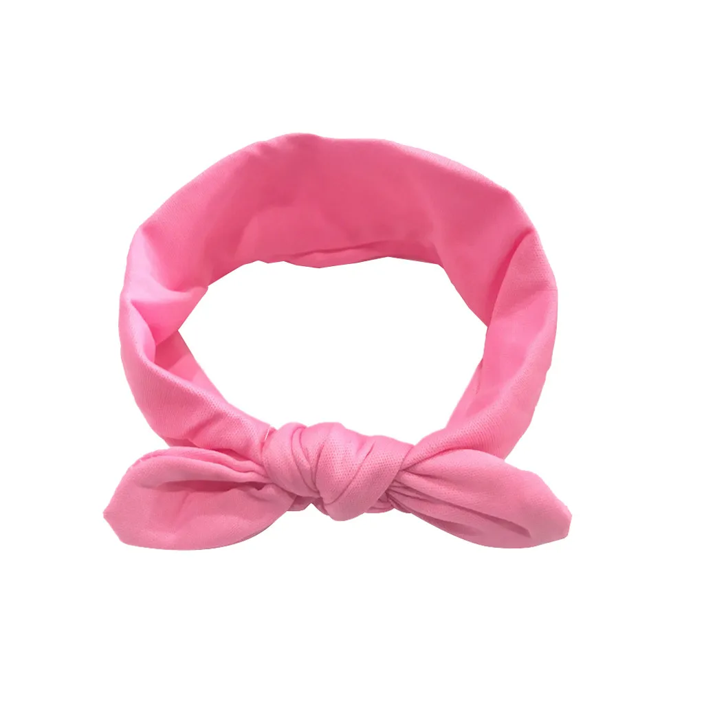 Детская повязка на голову с кроличьим бантом бантиком аксессуары детский