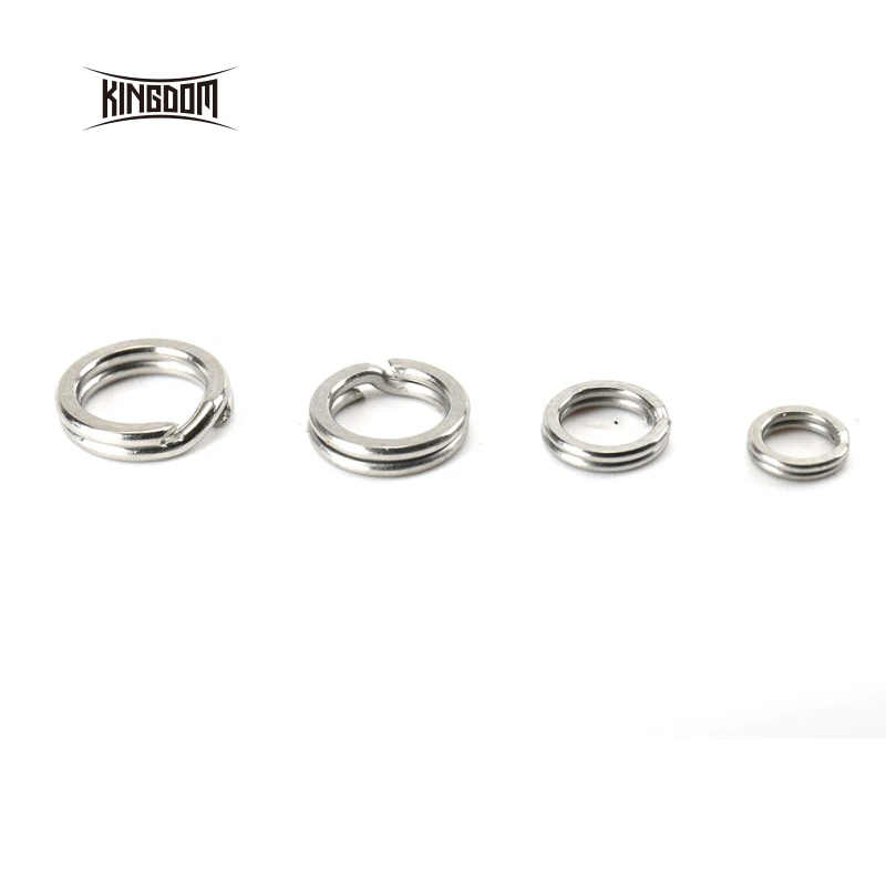 Рыболовные аксессуары Kingdom Split Ring высокое качество доступны четыре размера|split
