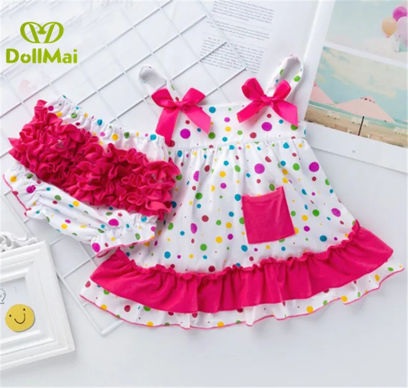 Baby girl dress Fashion suspender Printed princess skirt with PP pants for 3-2year | Мать и ребенок