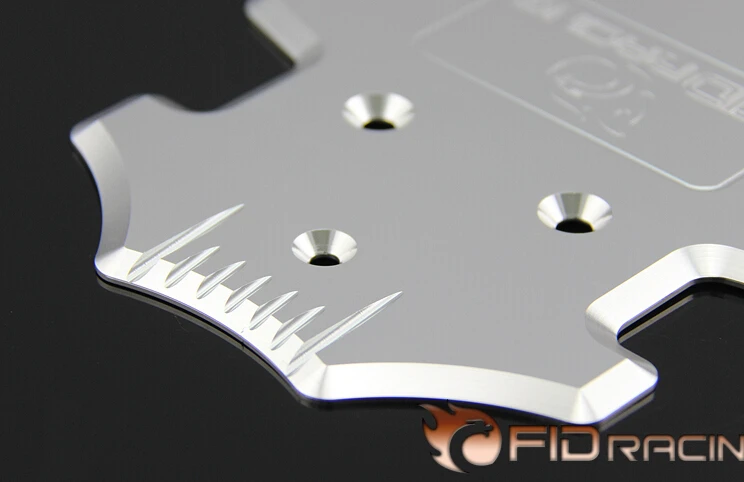 Фид CNC сплав задняя противоскользящая пластина Акула Форма buttom гвардии для LOSI 5IVE-T