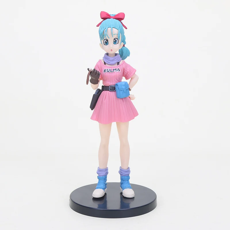 3427 16cm bag Dragon Ball Z Bulma figure 18 Аниме dragonball Bulma Bunny Girl Zoukei Tenkaichi Budoukai фигурка из ПВХ игрушки - Цвет: 3427 16cm bag