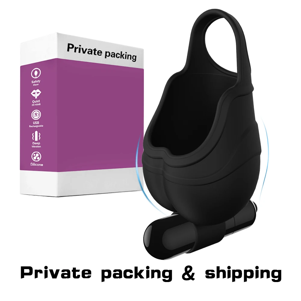 Вибрирующий массажер для пениса водонепроницаемые мужские часы с мешком мяча