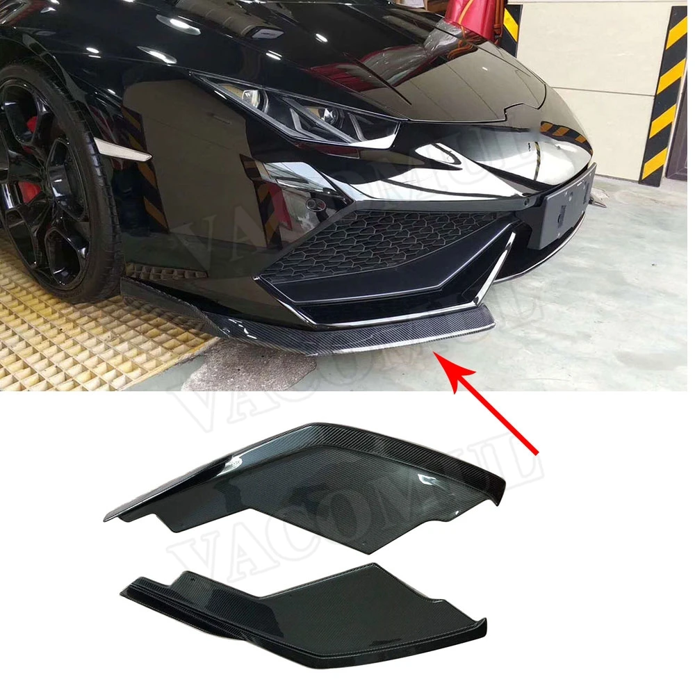 Передний бампер передний из углеродного волокна чехол для Lamborghini Huracan LP600 LP610 Coupe