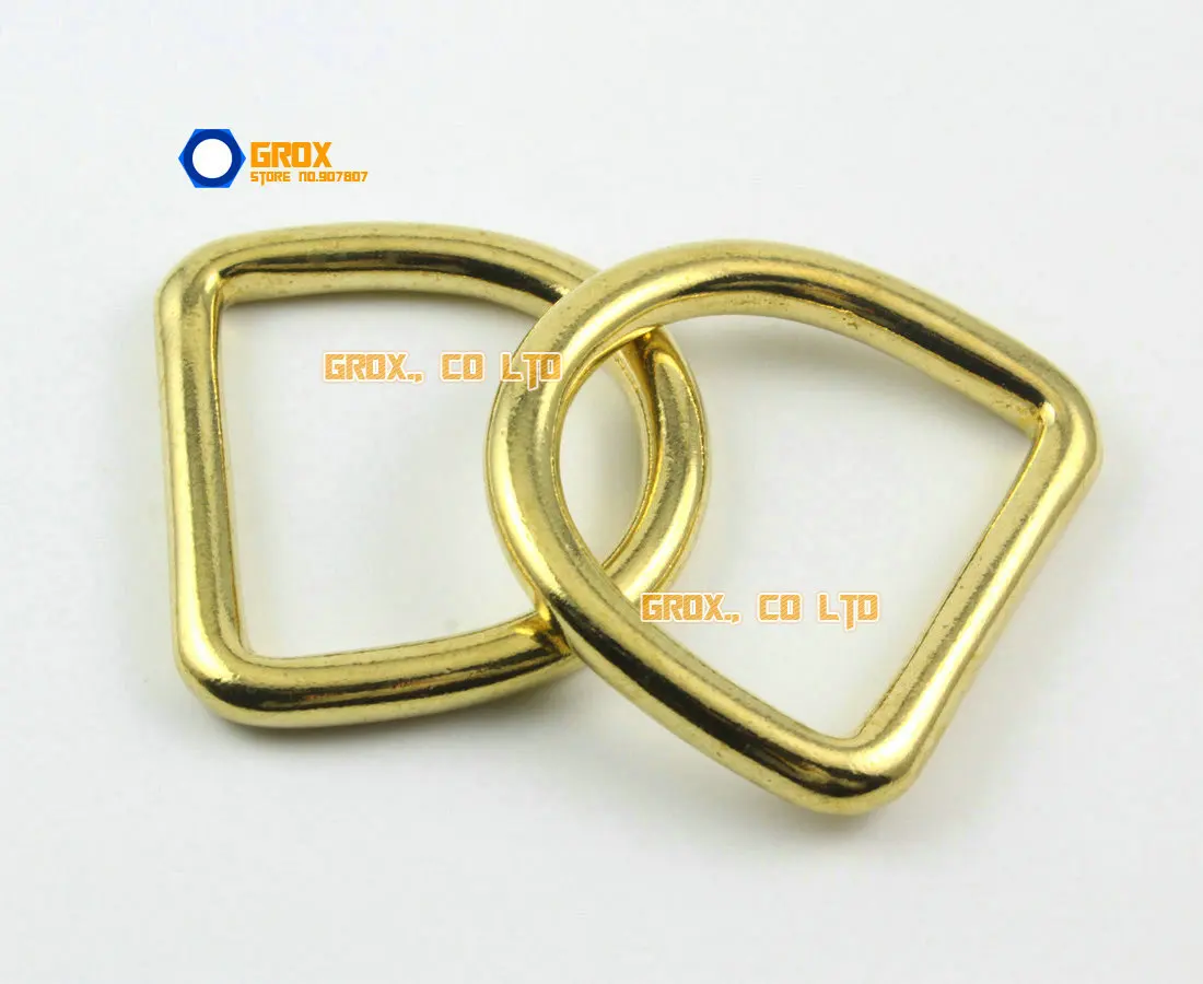 3 шт 38 мм твердое латунное кольцо D для сумочки сумки ремень ди|ring for|ring dring ring |