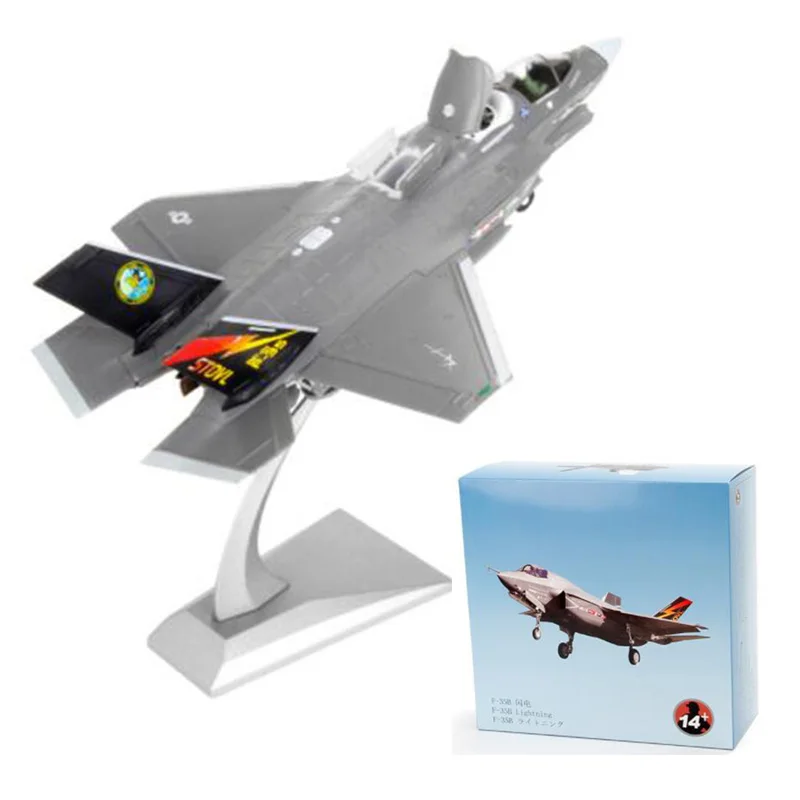 Модель самолета американского флота F35B масштаб 1/72 для взрослых и детей|Вертолеты