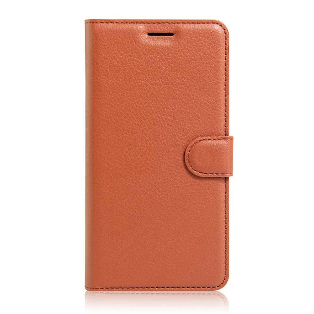 Brown JONSNOW кожаный бумажник чехол для zte лезвие A3 A5 A7 из искусственной кожи чехол для zte лезвие V10 V10 Vita V9 L8 V18 A6 Lite чехол s - Цвет: Brown