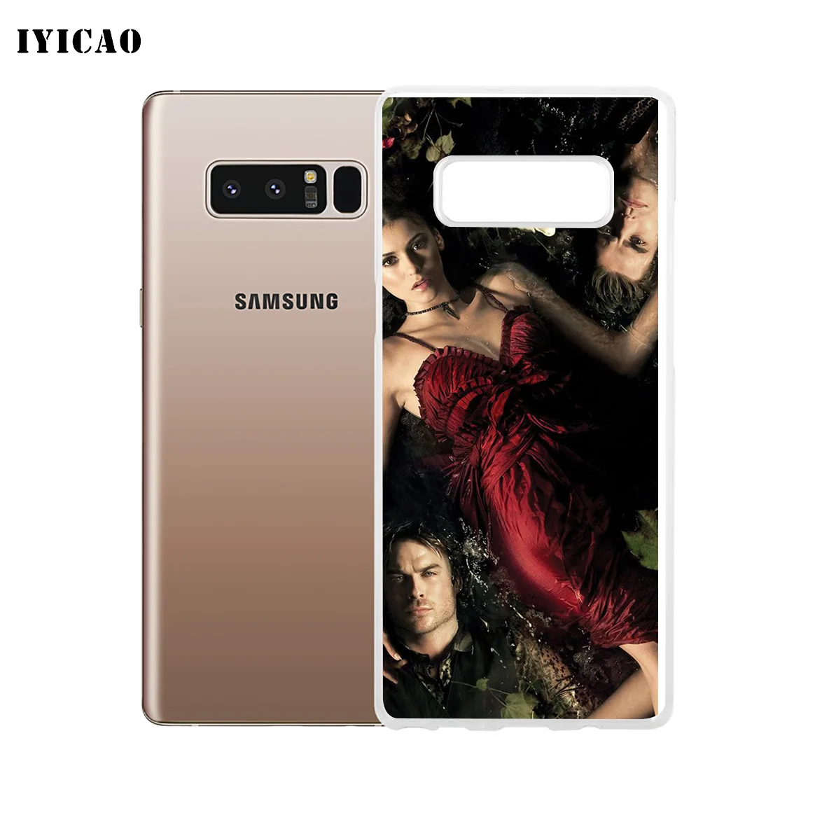 IYICAO Дневники вампира Сезон 8 Мягкий силиконовый чехол для телефона Samsung A5 A6 Plus A7 A8