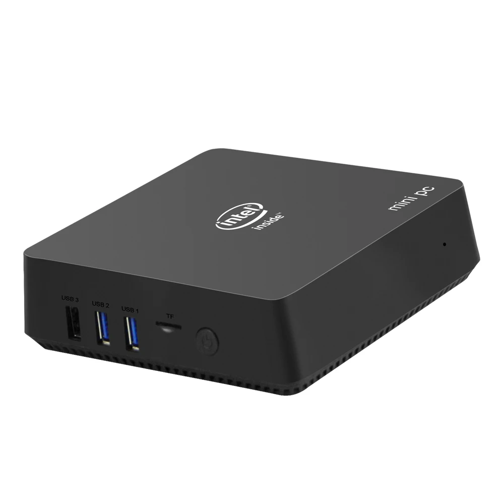 AK5 Мини ПК Windows 10 Intel J3455 4 Гб LPDDR3 64 Emmc двойной HDMI выход 5 8 ггц WiFi Голосовое управление