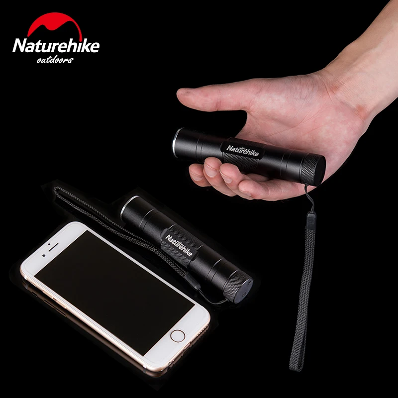 Naturehike Открытый Сверхлегкий портативный фонарик с USB подзарядкой срочный