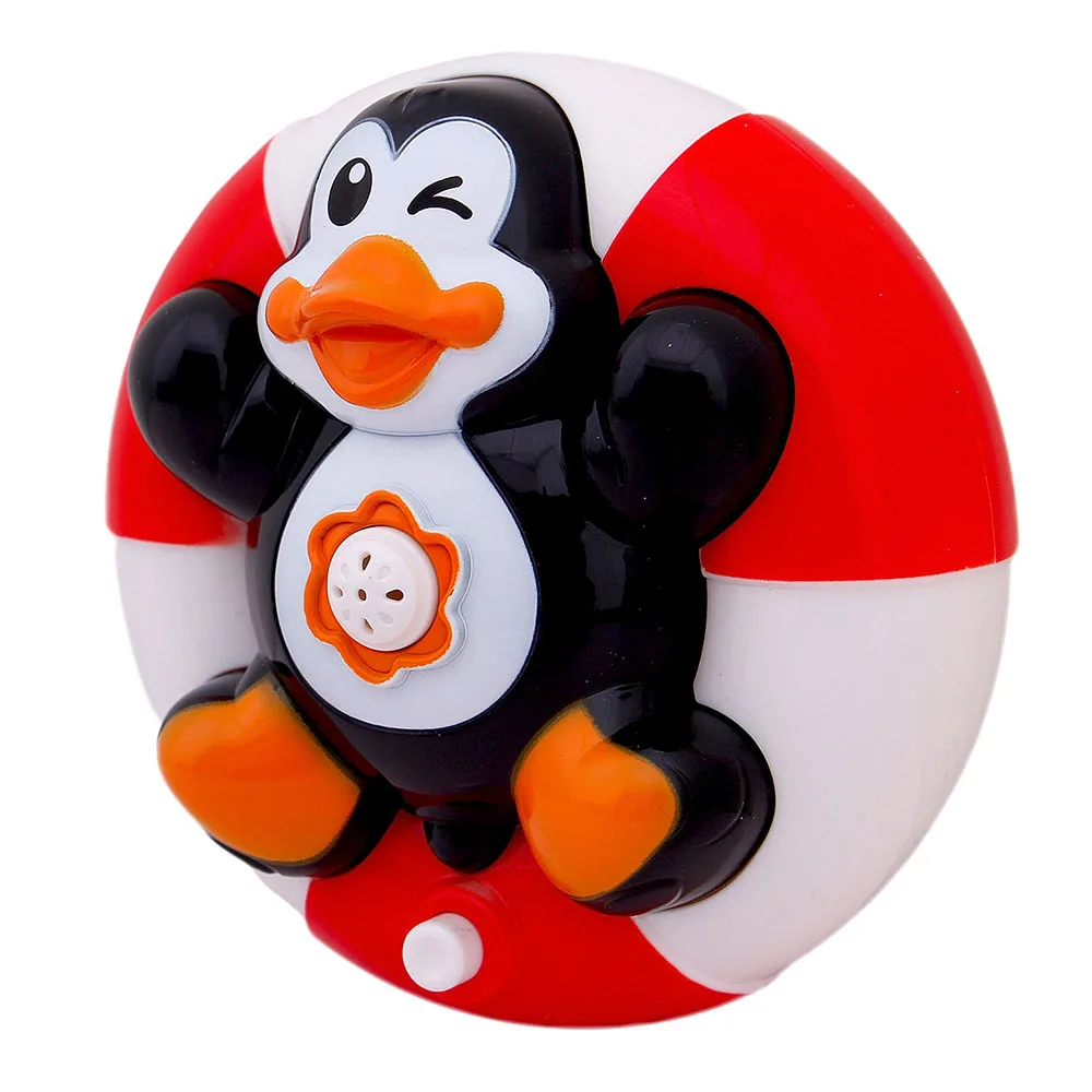 Бассейн игрушки для девочек водные плавающие ванной спрей Пингвин Рождество