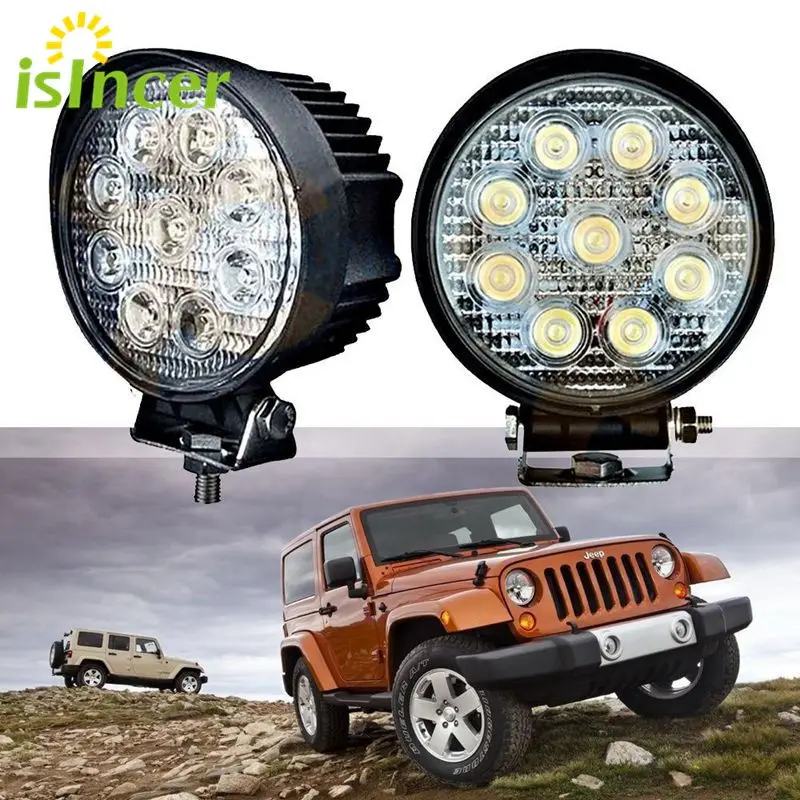 27 Вт Автомобильный светодиодный рабочий светильник бар пятно света для