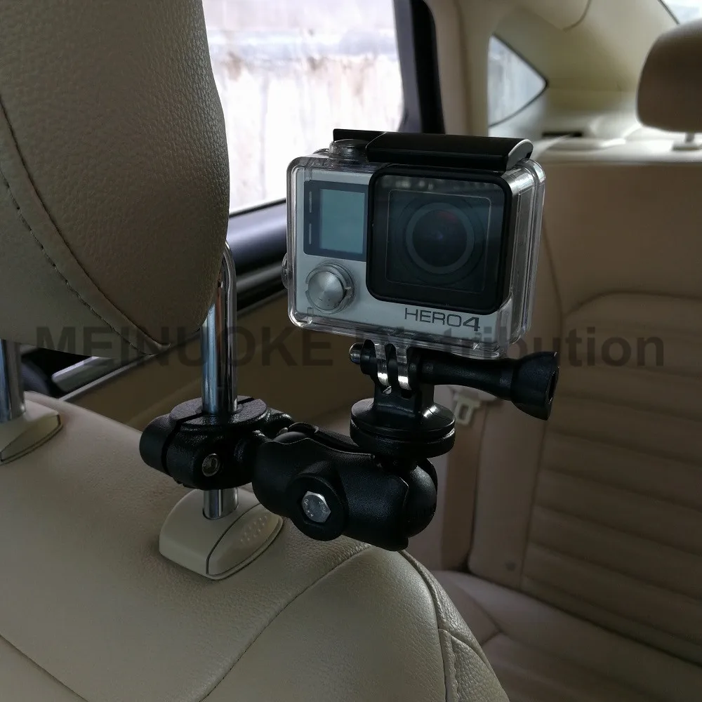 Кронштейн для крепления на подголовник мотоцикла скутера камеры sony garmin Gopro Smarpthone