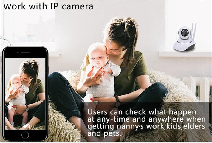 Yobang Security Tuya APP Control Wifi GSM домашняя охранная сигнализация система видео IP камера