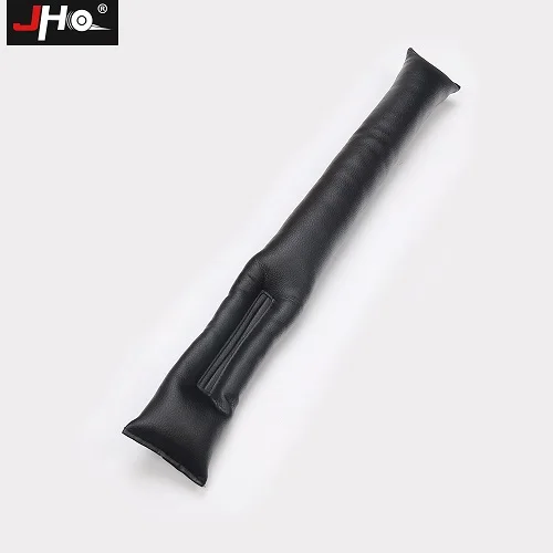 Black JHO 1x автомобильное сиденье зазор пробка герметичная стоп прокладка наполнителя подушки аксессуары для FORD EXPLORER 2011-19 JEEP GRAND CHEROKEE - Название цвета: Black