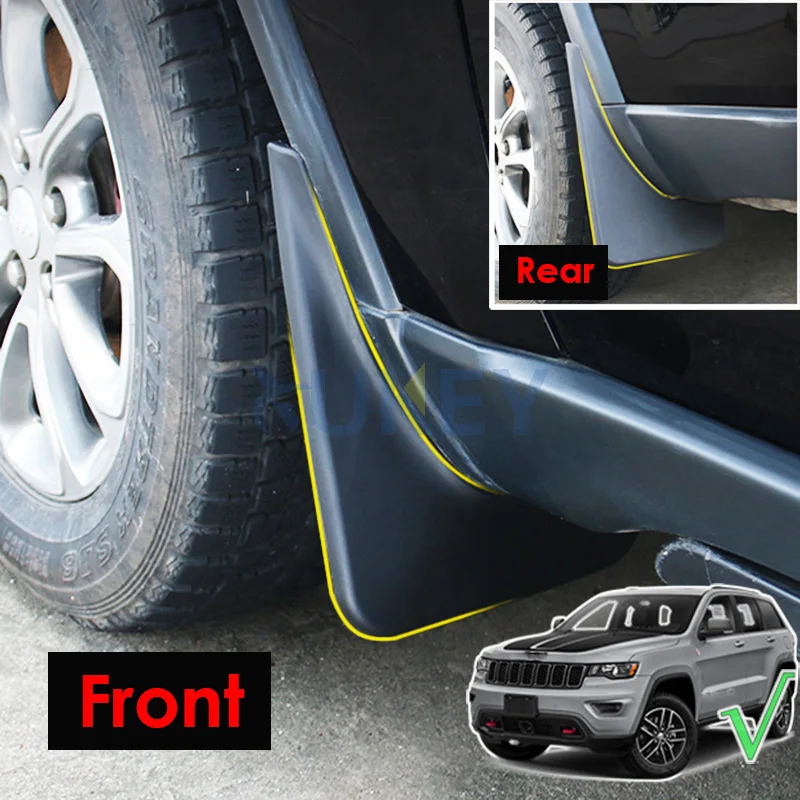 Комплект AX Автомобильные Брызговики брызговики для Jeep Grand Cherokee WK2 2011 2018 2012 2013 2014