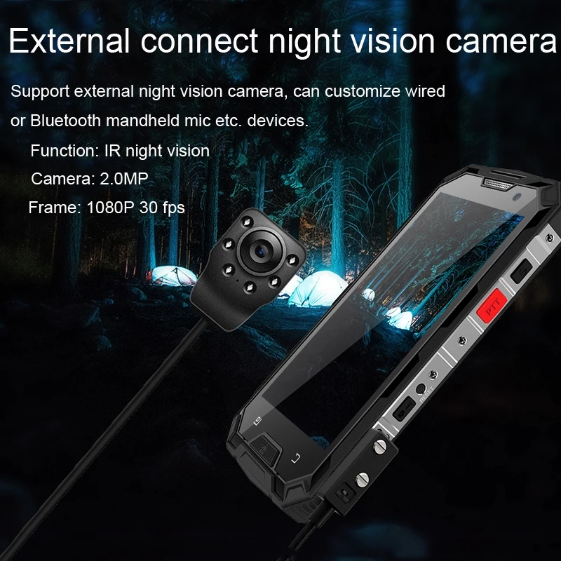 Conquest S8 PTT Walkie двусторонний смартфон MTK6753 3 ГБ 32 5 дюймов Celular 6000 мАч Android 7 0 NFC прочный