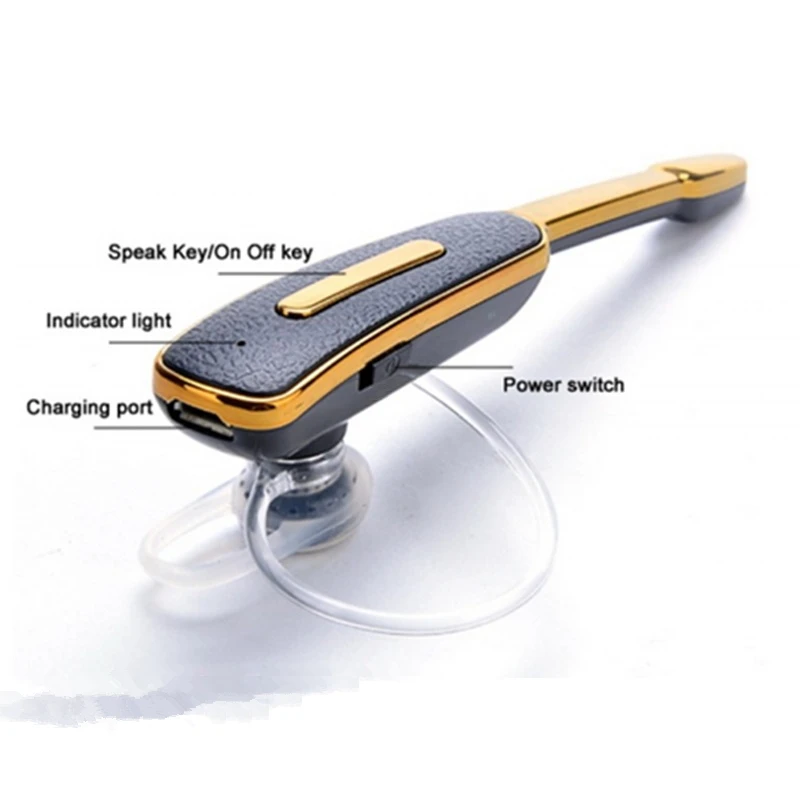 Yodeli HM1000 Bluetooth наушники мини бизнес беспроводные гарнитура с микрофоном громкой