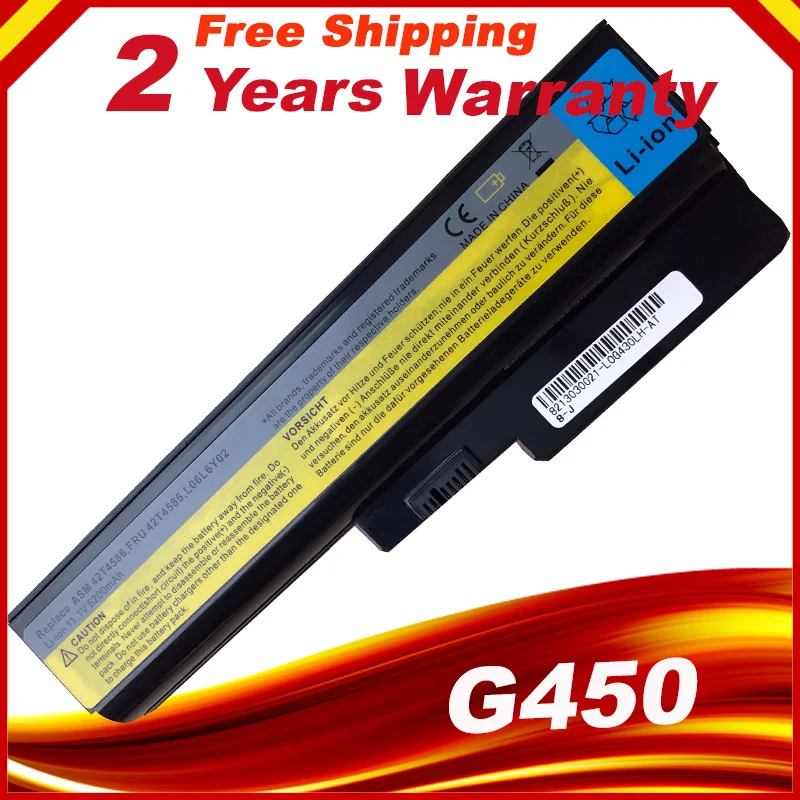 Аккумулятор HSW для ноутбука Lenovo G430 G450 V460 B460 G455 Z360 g530 L08L6Y02|Аккумуляторы ноутбуков| |