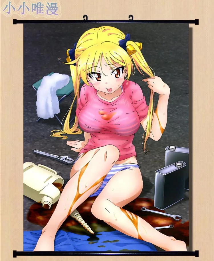 Японское аниме декоративное изображение Bakuon! Персонаж Хан Сакура Рин сузуноки