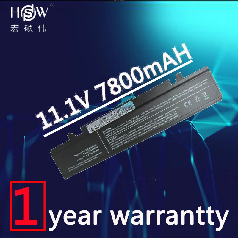 HSW 9 клеток ноутбук Батарея для SAMSUNG R580 R540 R530 R429 R560 R428 R522 R528 R420 R425 R525 AA PB9NC6B PB9NC6W