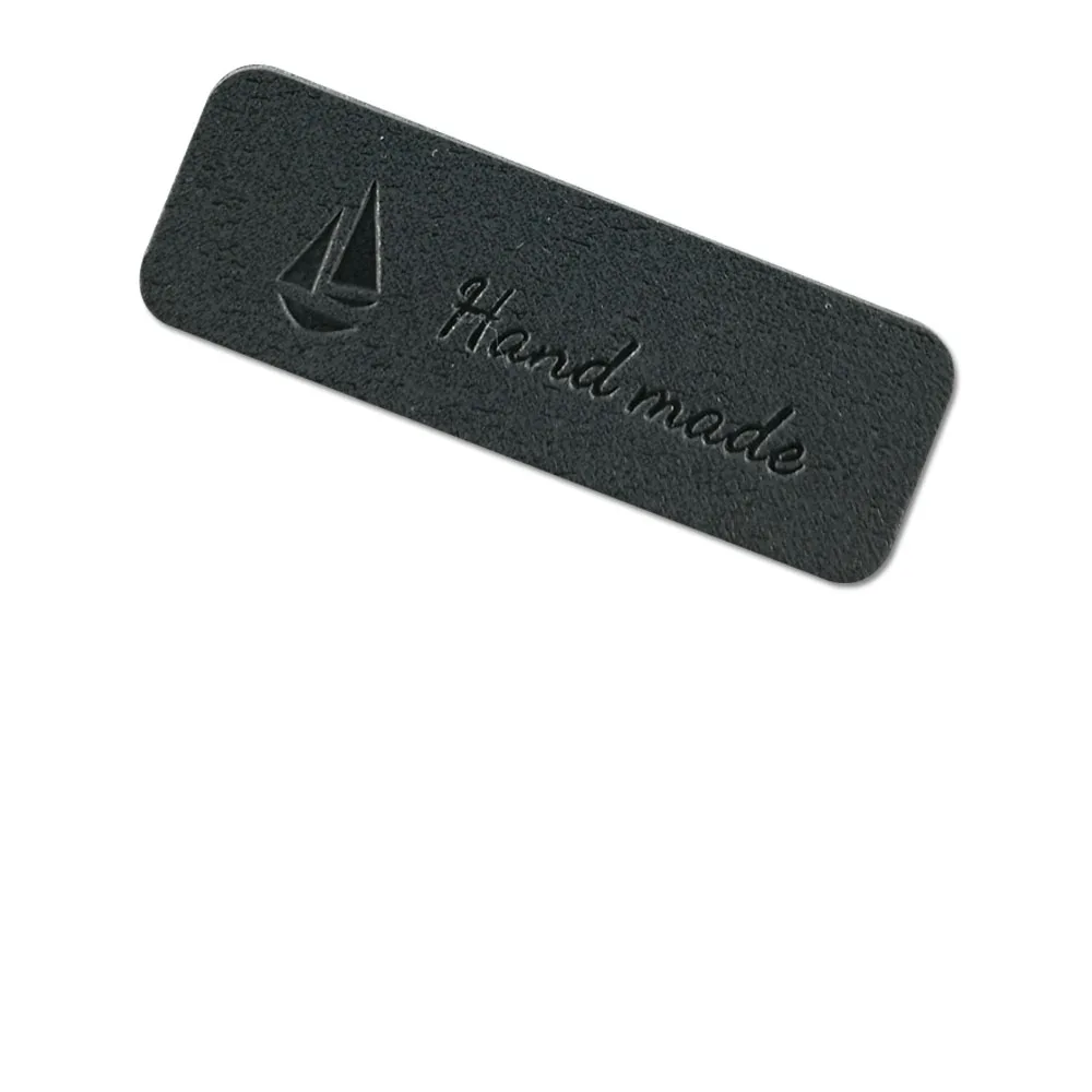 20x60mm Rectangle Новые стили,, кожаные этикетки, кожаные этикетки для шитья, кожаные украшения для ручной работы, одежда на заказ, этикетки - Цвет: 20x60mm Rectangle