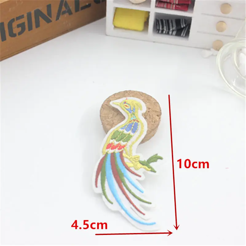 Новое поступление 2017 года различные стили птиц термоплавкий клей аппликация