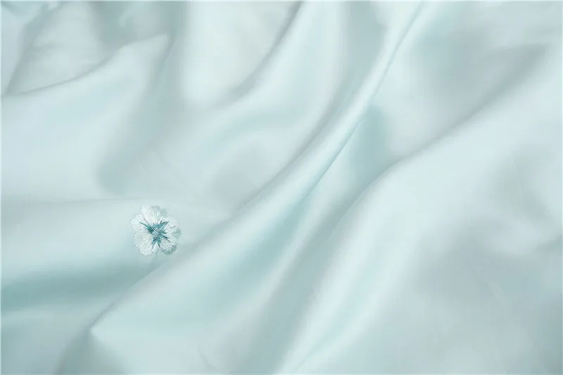 Светильник зеленый комплект постельного белья из 100% египетского хлопка