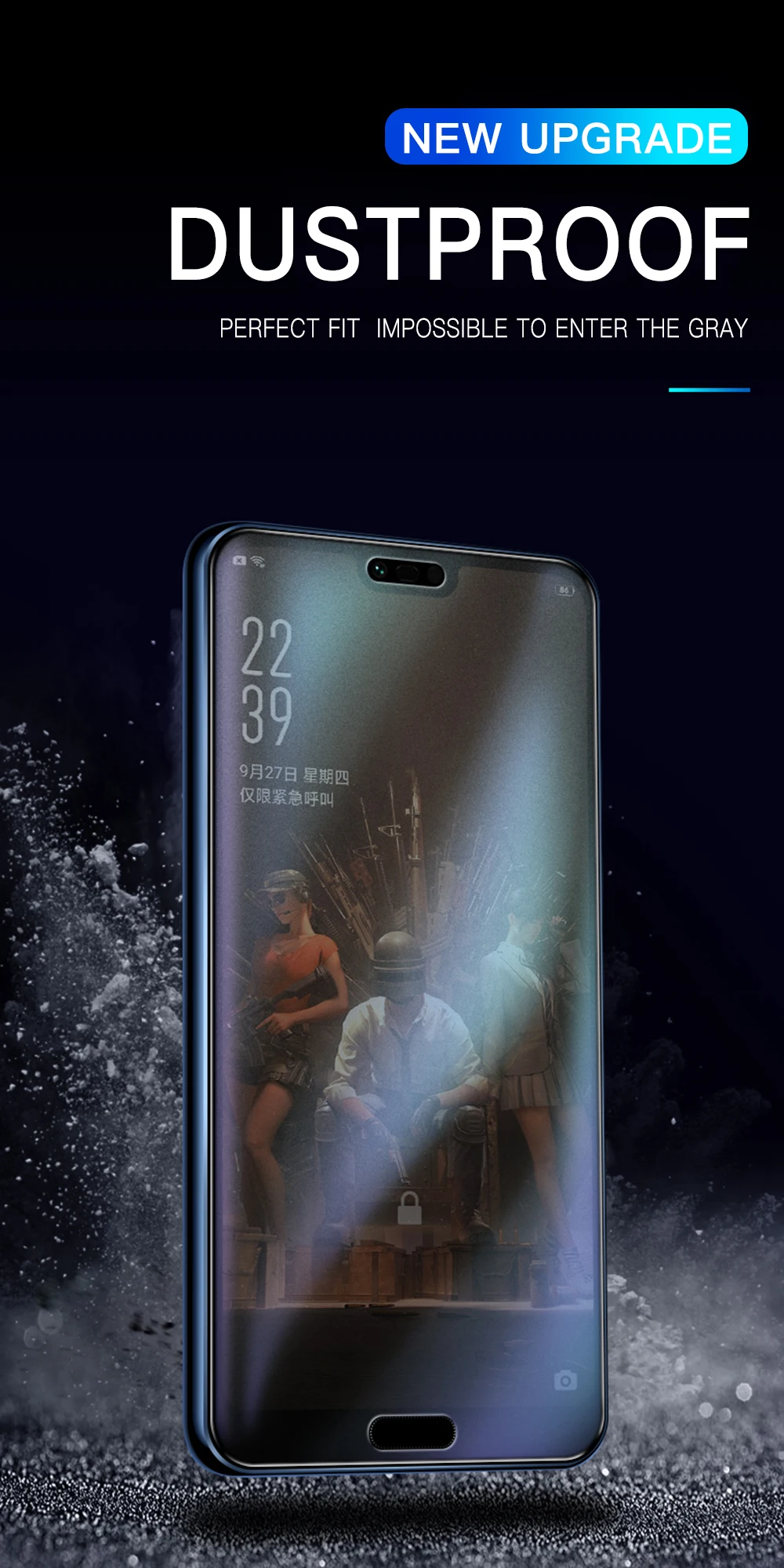 Матовое закаленное стекло без отпечатков пальцев для huawei mate 20 10 Y7 Pro Y9, матовая защитная пленка для экрана Honor 8X 8A 10 Lite Play