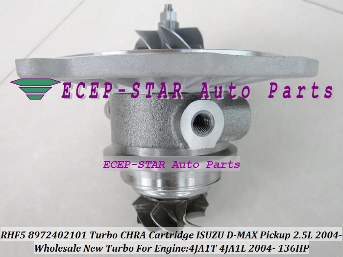 Турбокомпрессор RHF5 8972402101 8973295881 8971856452 Turbo CHRA для ISUZU D-MAX Pickup 2004- 4JA1 2.5L 4JA1T 4JA1L 136HP |