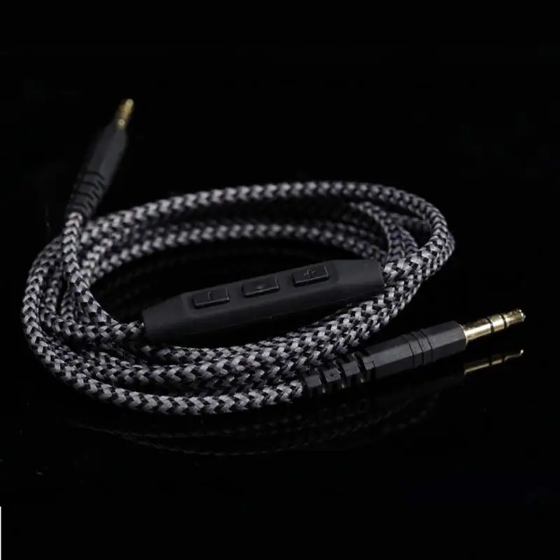 Новые 3.5 мм штекер AUX Джек аудио кабель для V-MODA iPhone Xiaomi автомобиль наушники