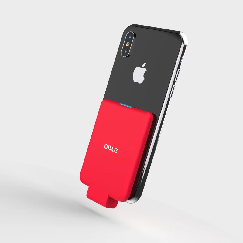 Мини-аккумулятор с зажимом для iPhone 11X7 8 6 6S Plus 5 5S SE XS MAX XR тонкий резервный Быстрый внешний аккумулятор зарядное устройство чехол power Bank