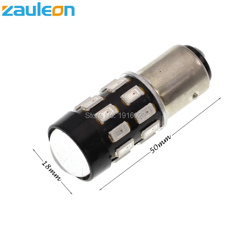 Zauleon 2 шт. S25 BAY15D P21/5 Вт 1157 светодиодный красный тормозной задний фонарь авто Замена