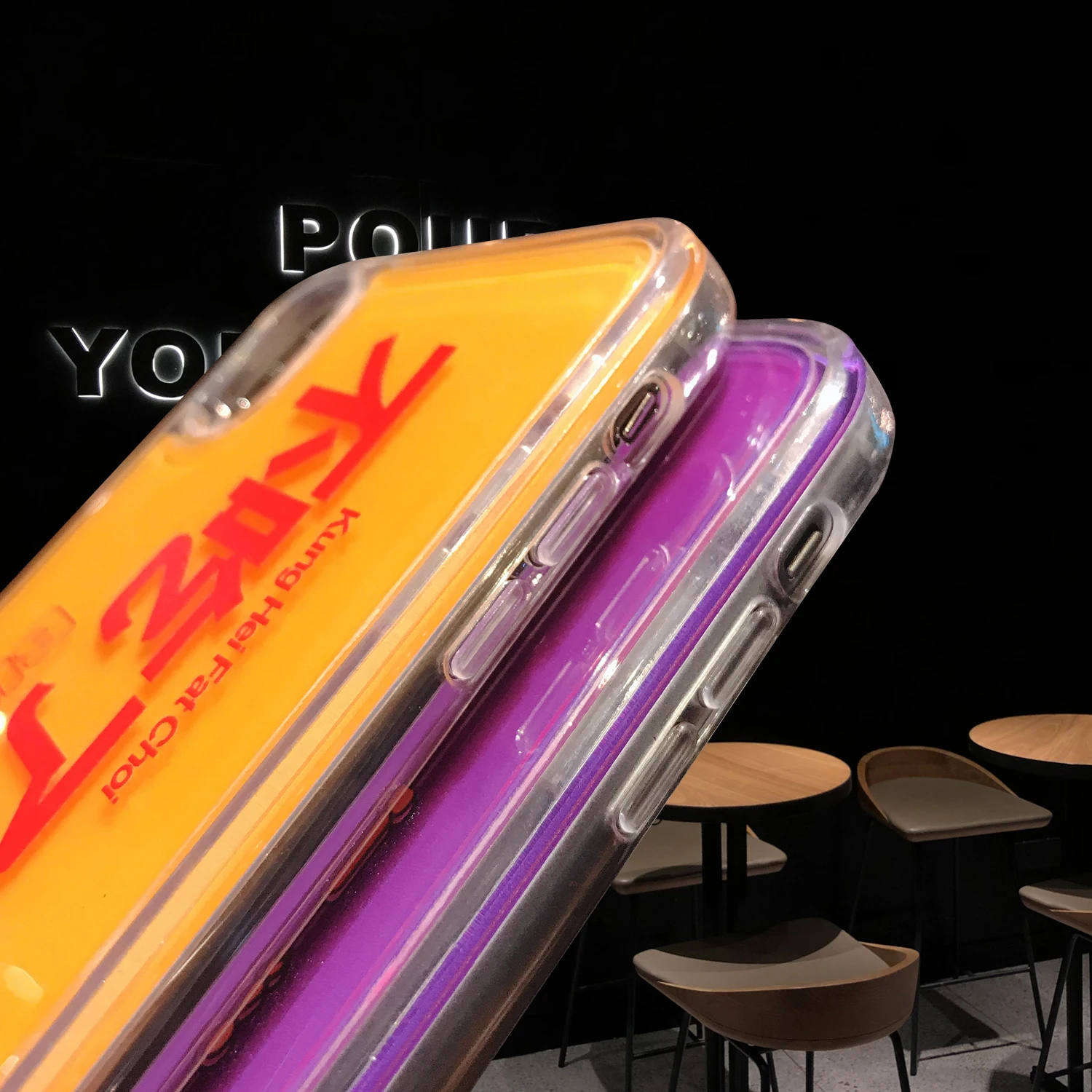 Liquid Sand Quicksand Luminous Case For iphone 6 7 8 Plus X XR XS MAX Back Cover 6plus 7plus 8plus XSMax Hard Noctilucous Cases | Мобильные