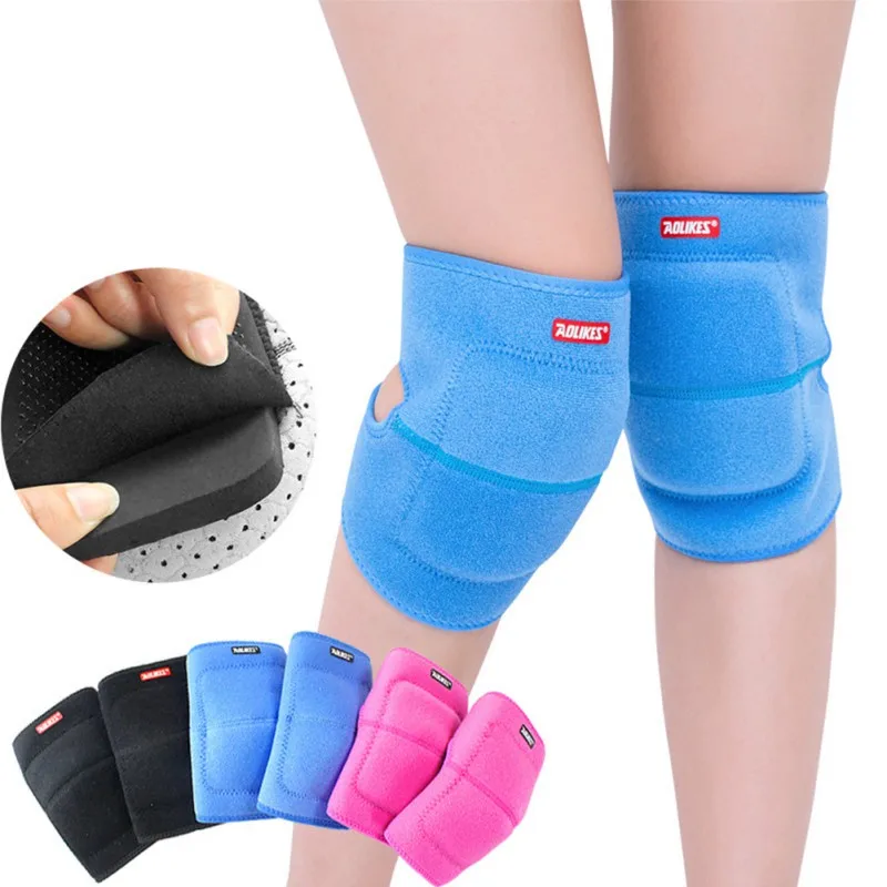 Спортивные наколенники Kneepad Brace Support Protection Anti-Slip Breathable Sleeve Strapping Gym Football Dance Volleyball Fitness on.