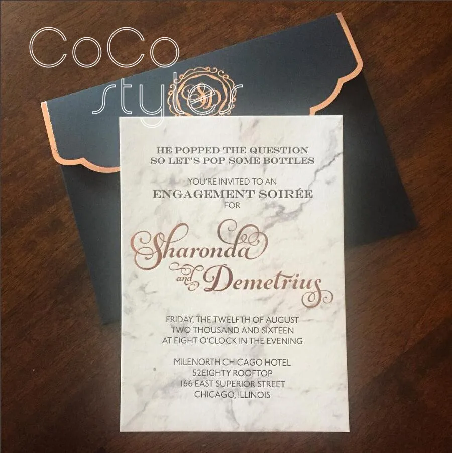 Фото Cocostyles custom high end gold foil printing marble design invitation card with match envelope for fashion wedding invitations Дом и сад Cocostyles custom high end gold foil printing marble design invitation card with match envelope for fashion wedding invitations Дом и сад