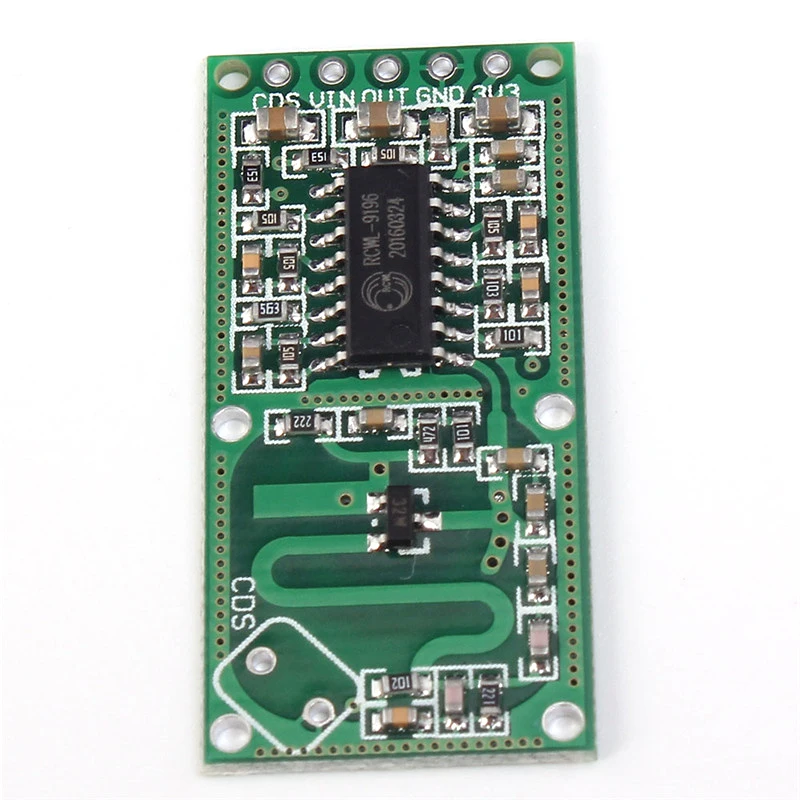 Microwave Radar Sensor Module 5pcs Penetrating Detection RCWL-0516 Human Body Induction Switch Intelligent Detector 3.3V Output