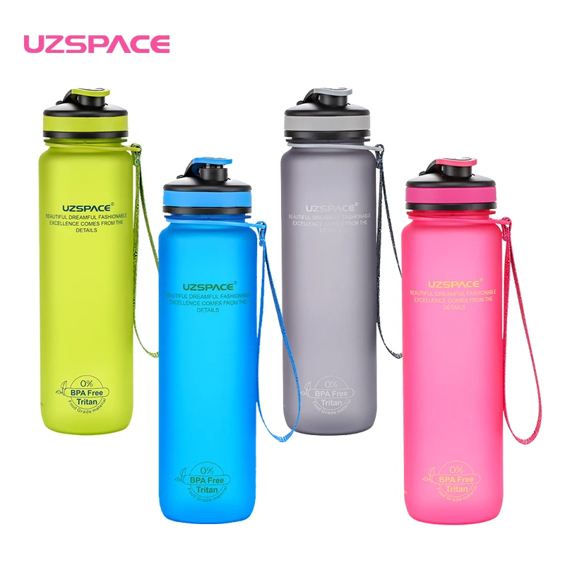Лучшая Спортивная бутылка для воды 32 унции большая быстрая доставка откидная