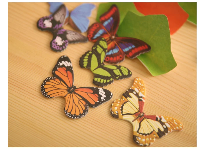 30 шт./набор декоративные наклейки бабочки для скрапбукинга|Наклейки| |