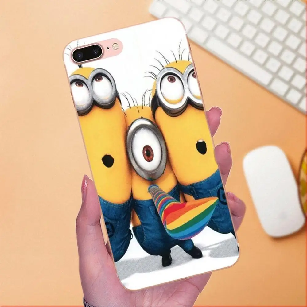 Мода Миньоны мой Единорог Агнес стиль для Galaxy A3 A5 A7 On5 On7 2015 2016 2017 Grand Alpha G850 Core2 Prime S2