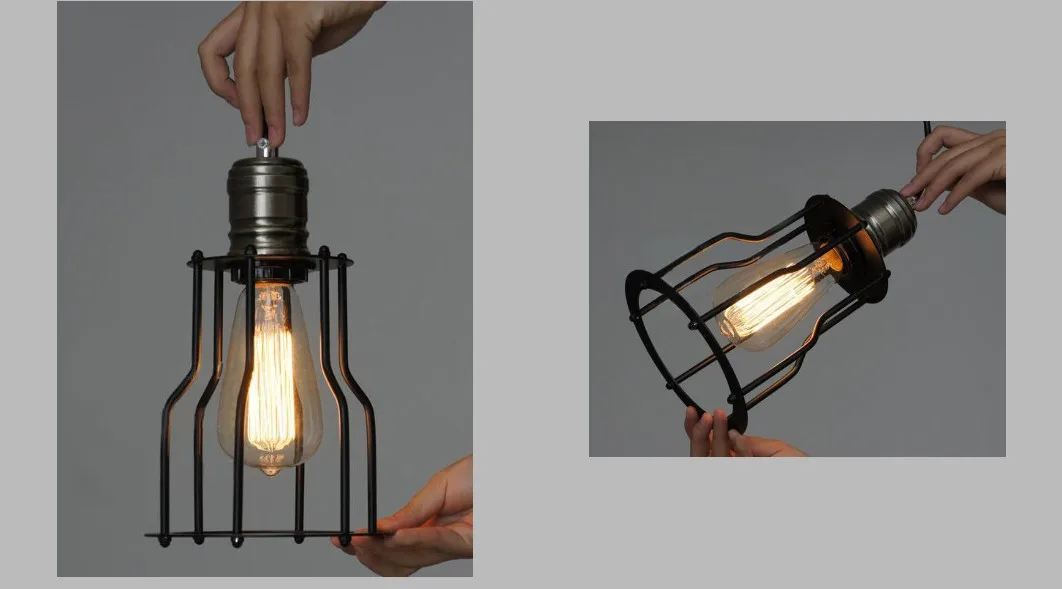 Антикварный классический Регулируемый арт потолочный светильник паук ретро